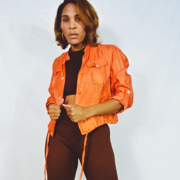 Vintage Jackets & Blazers - Vintage Crop Jacket